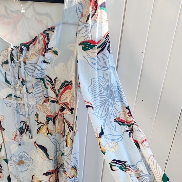 Cupcakes & Cashmere Blue Floral Dress - Never Worn - Picture 2 of 4